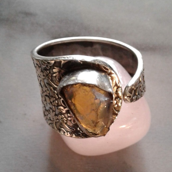 Other - opal  925 sterling silver ring 9